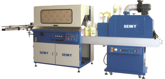 1KW Single Colour Screen Printing Machine , 4200pcs/Hr Fully Auto Screen Printing Machine 0