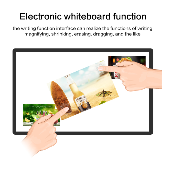 Touch table Wifi android system LCD table kiosk interactive multi top coffee smart touch screen table