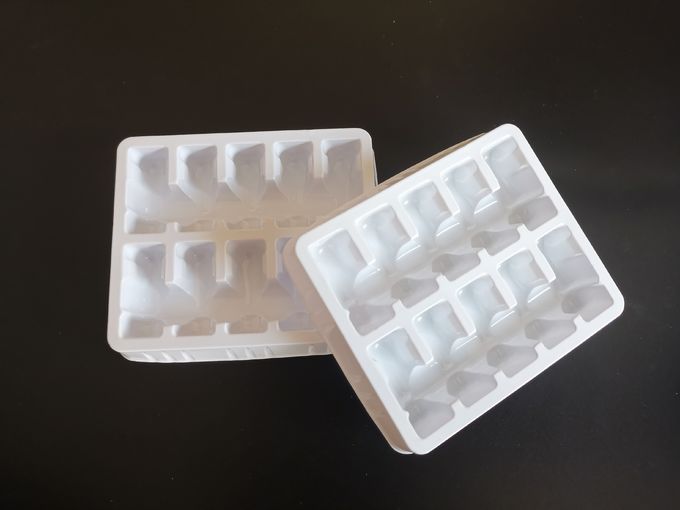 Medical 2ml Bottles Packaging PVC Transparent Blister Trays In Stock 2