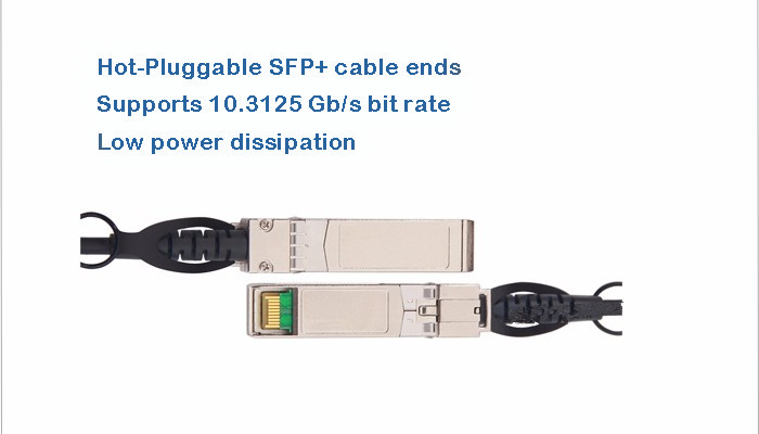 10G Direct Attach Copper Cables SFP+ to SFP+ Passive Twinax Cable