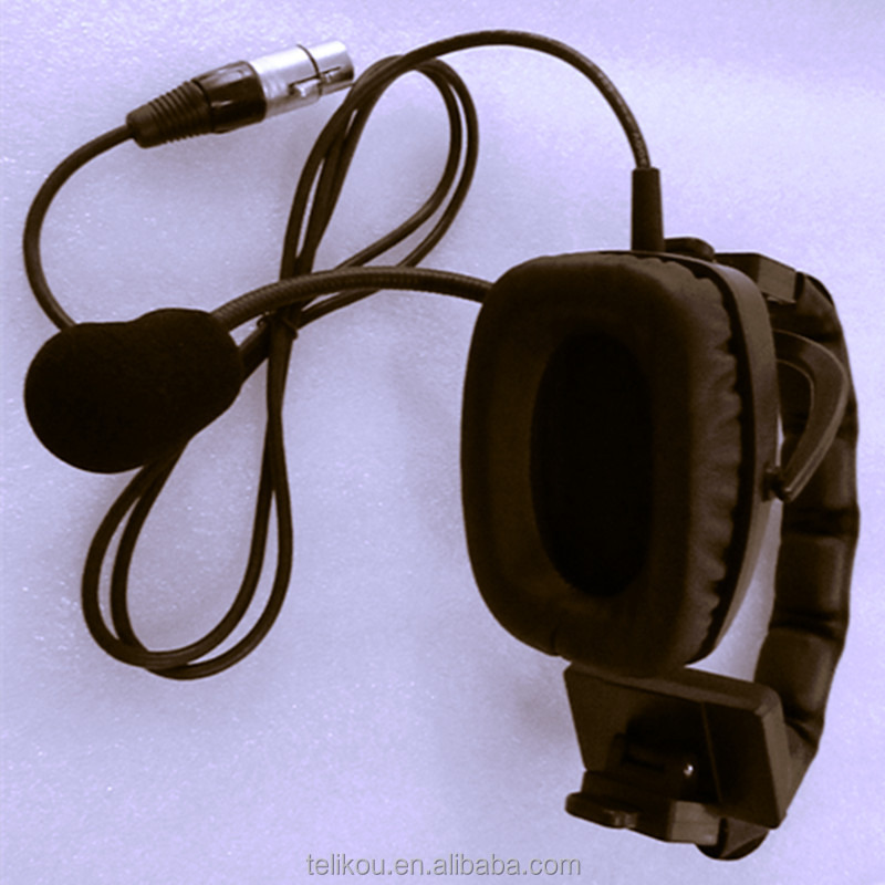 TELIKOU New Update Director Dynamic Intercom Headset For Camera man , studio room , stage