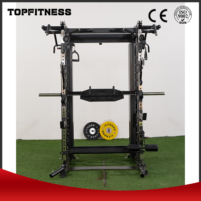 Multi Function Home Use Smith Machine with Weight Stack Wholesale Fitness Equipment