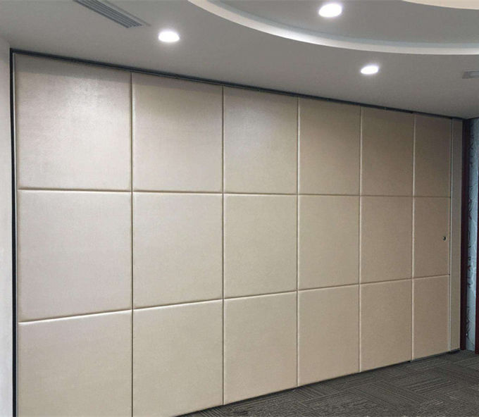 Classroom Soundproof Folding Partition Walls , American Style Acoustic Movable Partition