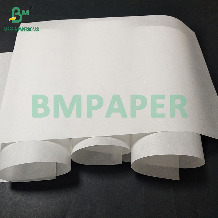 40gsm 50gsm White Greaseproof Parchment Paper For Sandwich Wrapping Paper