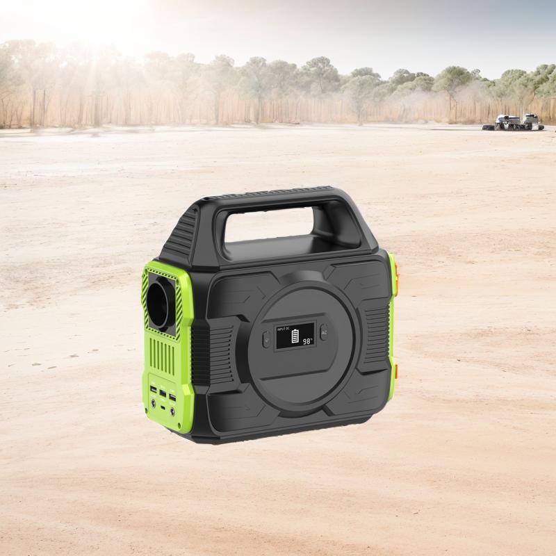 Generator Portable Power Station 300W Outdoor Power Bank Station Silent Small Mobile Portable Solar Generator