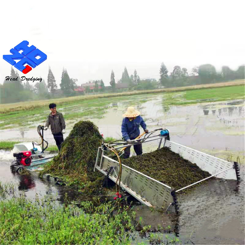 Water hyacinth harvester