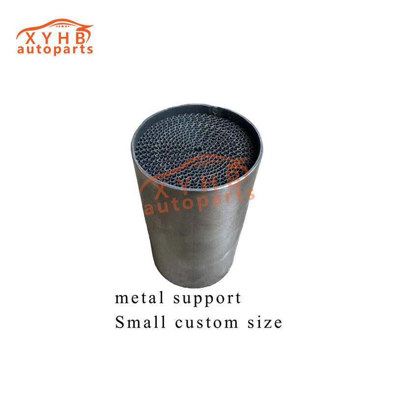 Metal Carrier Three-Way Catalytic Core Small Size Customized Euro 1-5