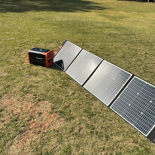 Portable Solar Energy Storage Power Station 2200W AC/DC Generator