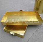 Non sparking tank tray , brass or copper material 120*120*50mm, 100*50*150mm