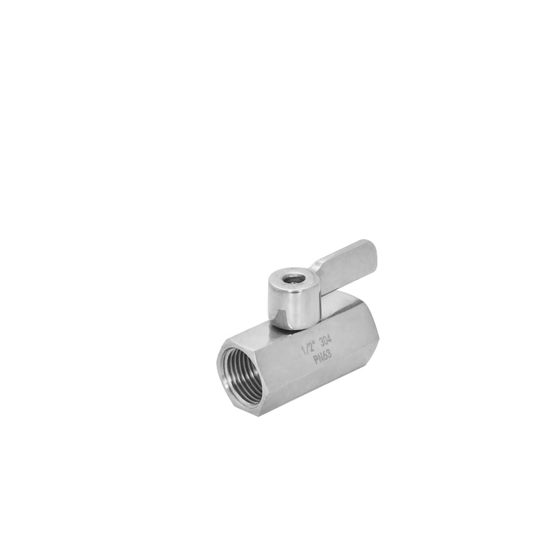 CF8 CF8m Female Thread Mini Ball Valve with Stainless Steel Handle