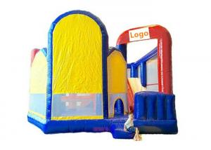 China Inflatable Fun Park Combo Bouncer House Kids Play Jumping Trampoline Moon Bounce on sale 