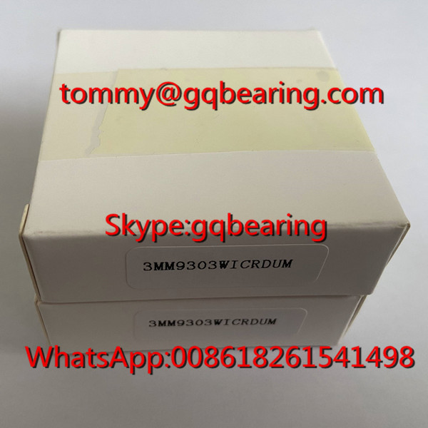  Contact Angle 3MM9303WICRDUM Spindle Angular Contact Ball Bearing packing