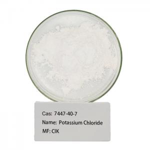 China CAS 7447-40-7 Food Grade Potassium Chloride  Chloropotassuril Chemical Intermediate on sale 