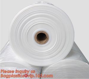 China PVC heat shrink sleeve film, Food grade plastic film roll, Clear PVC shrink film in roll,POF Shrink Film Roll / Polyolef on sale 