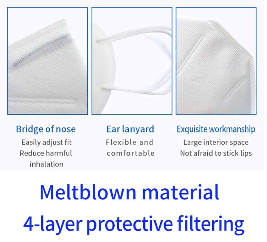 FDA CE FFP2 KN95 Dust Respirator Face Maskit Mask Masque Maskeler