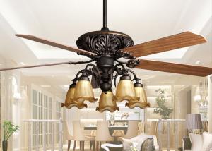 Retro Ceiling Fan Light Fixtures Home Decorative Rustic