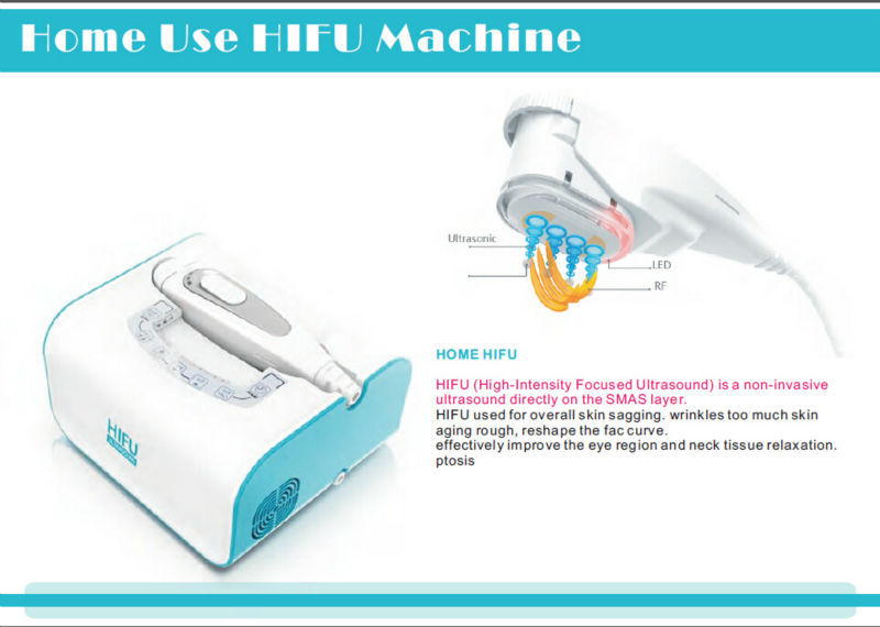 HIFU-01 Newest Portable HIFU machine for anti-aging home use