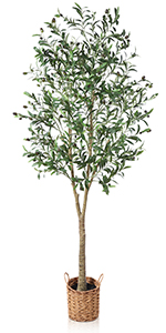 6 Ft Artificial Olive Tree