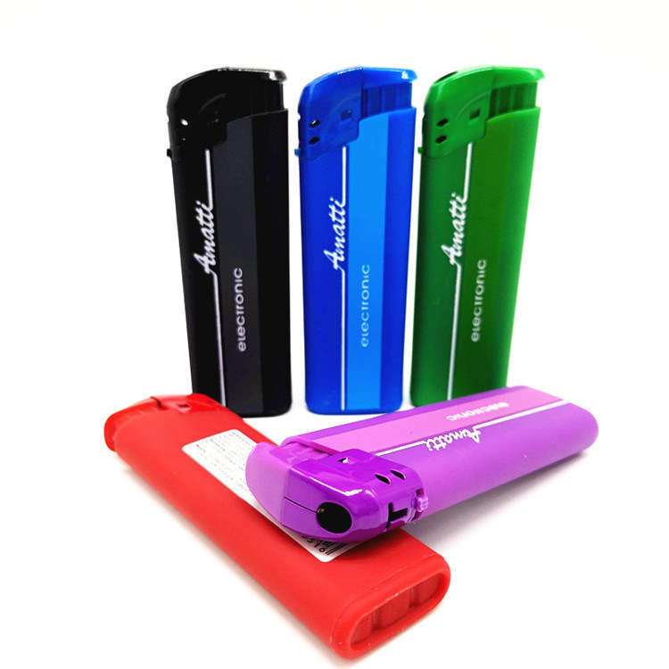 Printing Plastic Cigarette Lighter Electric Gas Lighter OEM High Quality Lighter