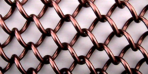 Aluminum Chain-link Fabric Curtain