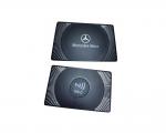 Stainless Steel Contactless Smart Nfc Business Cards 13.56mhz Frequency