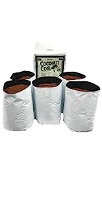 Coconut Coir, Coco Coir, 5 Pack, 5-Pack