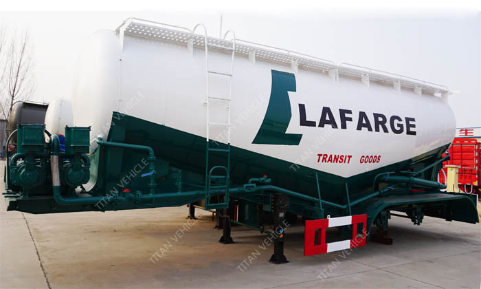 bulk cement tank trailer