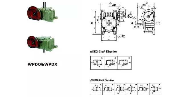 High Performance Worm Gearbox Reduction for Conveyor Mill Machine