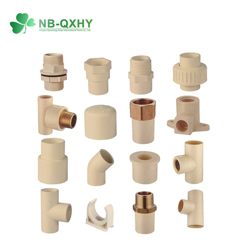 1/2&prime;&prime; Plumbing Pipe Fittings Male Brass CPVC Adapter for Irrigation