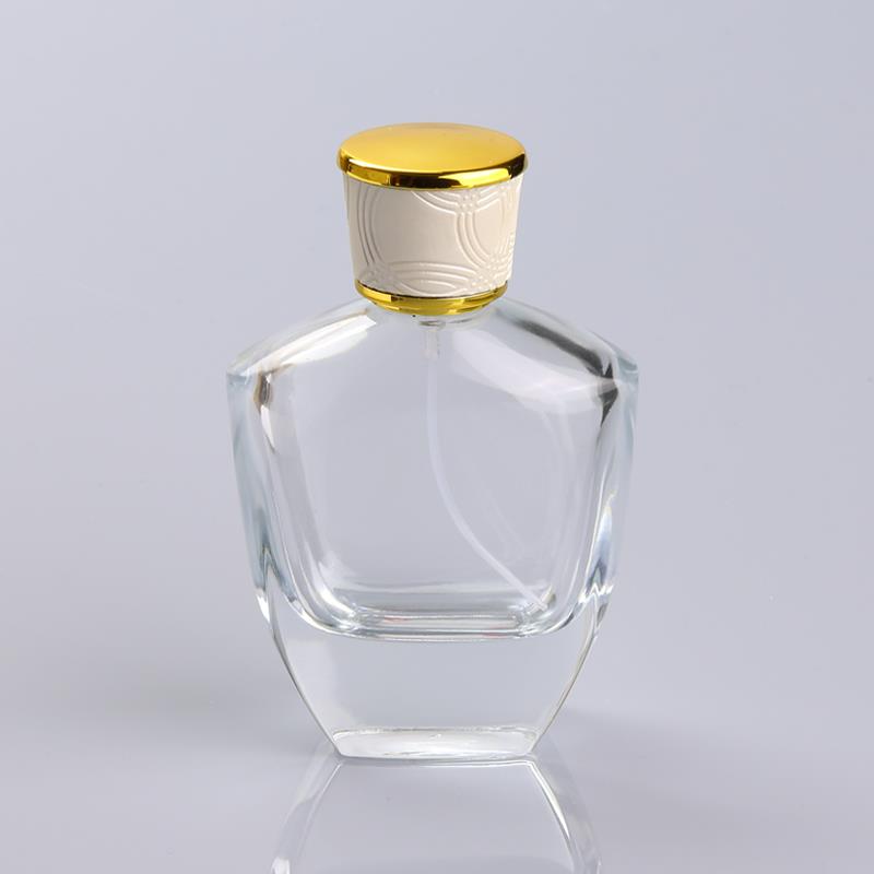 Trade Assured Supplier Thick Bottom Custom Empty 100ml Glass Perfume Bottle Design