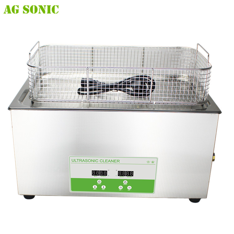 Small Ultrasonic Cleaning Tank Cleaning Diesel Injectors Fuel Injector Cleaner Machine 30L
