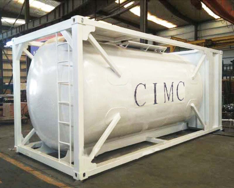 20ft 30cbm Bulk Cement Tanker Container for Sale-CIMC Manufacturer