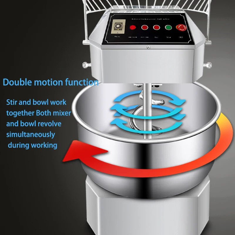 OEM Large Capacity Commercial Dough Mixing Machine 20-50L Mixer