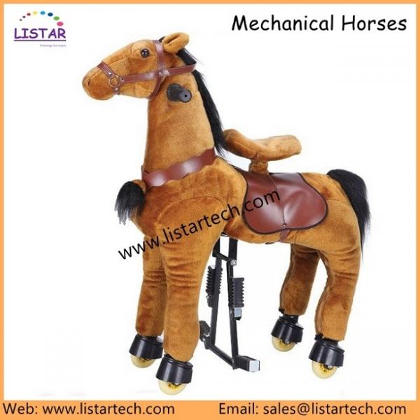 large mechanical horse toy