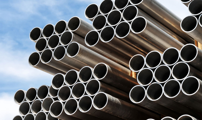 Welded ERW Stainless Steel Pipe Tube Large Diameter ASTM 316 316L 0