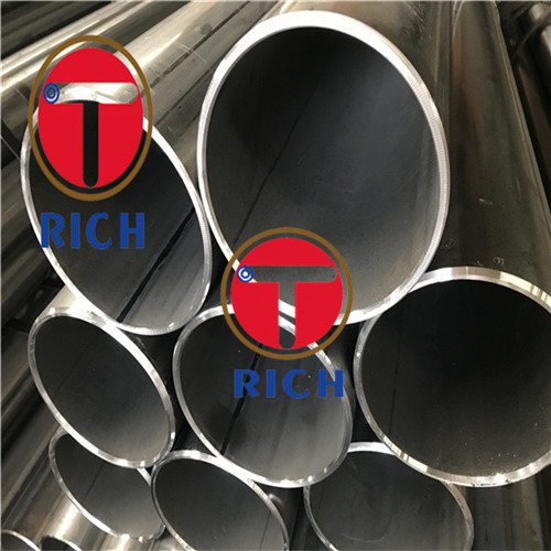 GB/T12771 Polished Liquid Delivery Welded Stainless Steel Pipes 12Cr18Ni9 