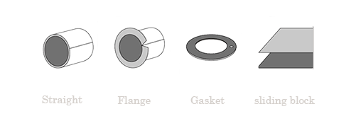 Optional type of graphite self - lubricating bearing