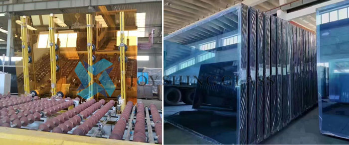 Tinted Coated Float Glass