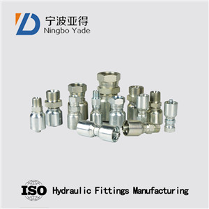 Ningbo manufacturer R5 reusable hydraulic ferrule fittings 90 elbow type