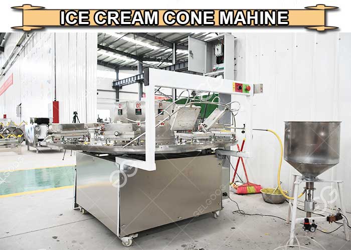 Sugar Ice Cream Cone Maker Machine