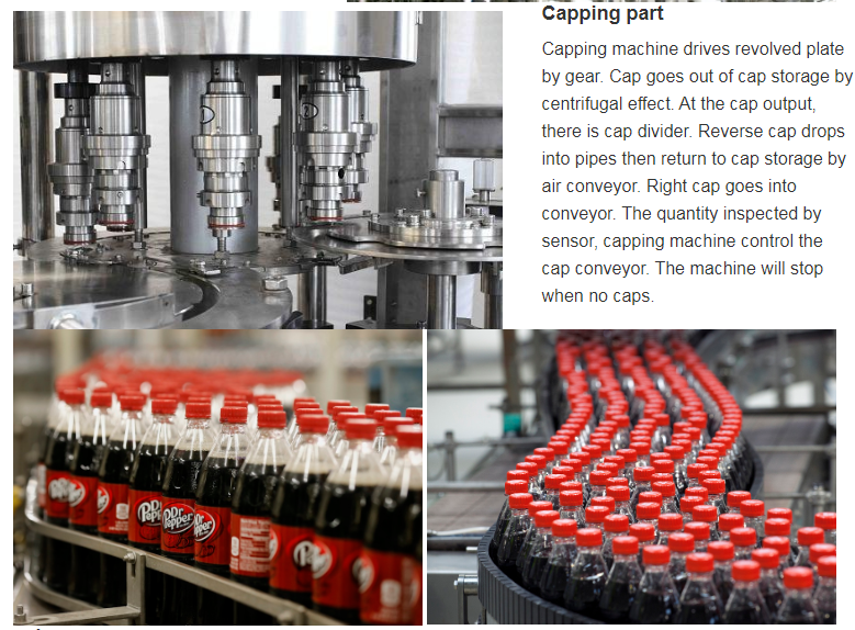 3.5KW Soft Drink Filling Machine 500ml Plastic Bottle Beverage Production Line 4