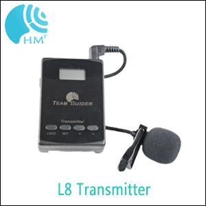 L8 Handheld Wireless Tour Guide Audio System Tour Guide Transmitter For Tourist