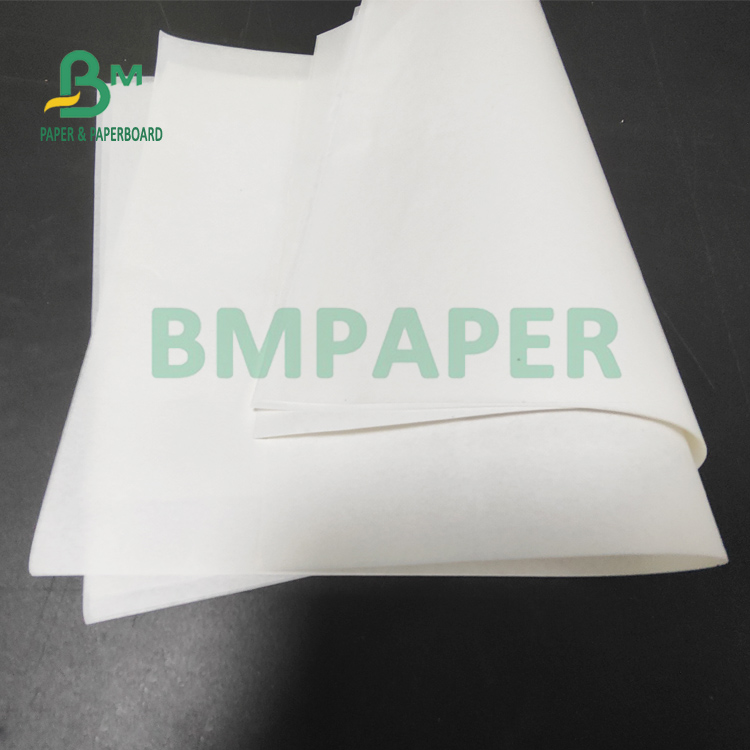 50gsm Greaseproof White Paper For Food Bags Kit 3 High Strength 650mm