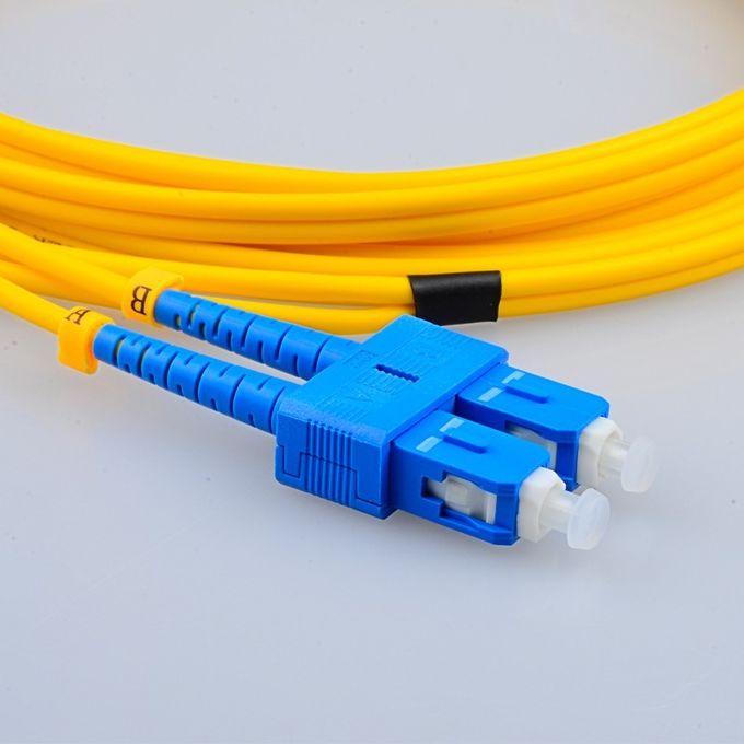 DX Sc Upc Connector 2.0 / 3.0mm / Fiber Optic Cable Connector Plastic Housing