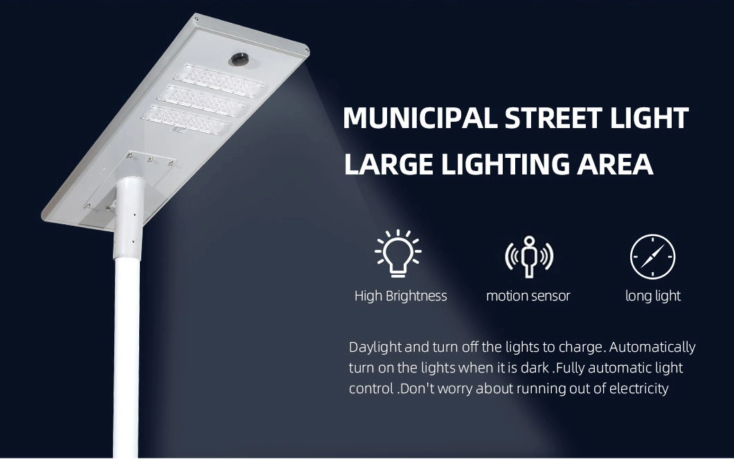 High Brightness Separated design 400 Watt LED Solar Street Light