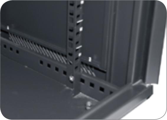 NC03 wall mount rack cabinet-Mounting profile 
