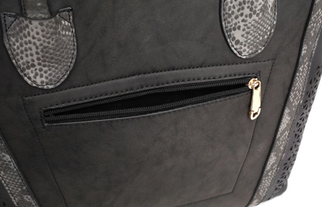 Luxury Cool Pattern Outdoor Dog Handbag Pet PU Leather Carrier