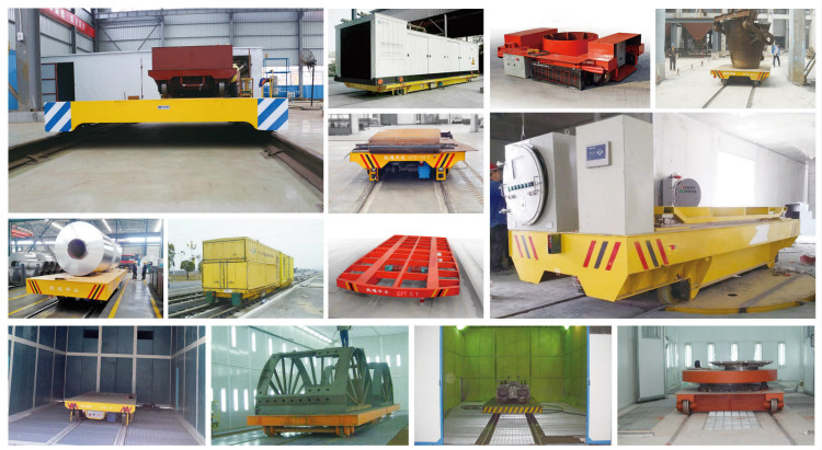 30t automated trackless transfer cart 