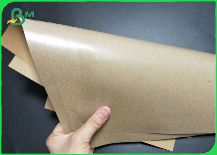 150g + 15g PE Coated Brown Kraft Paper For Waterproof & Greaseproof