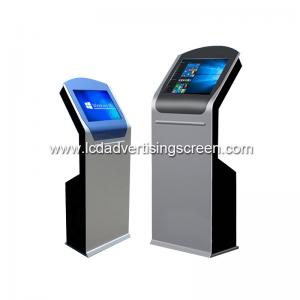 China Ergonomic Self Service Touch Screen Kiosk 1920x1080P With Printer And Keyboard on sale 